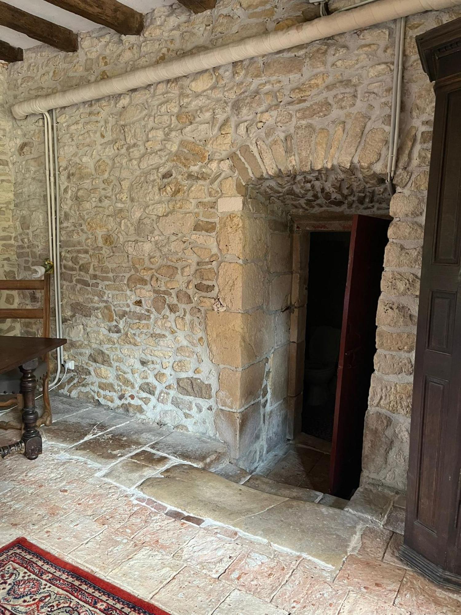 Chambre Dans Tour Du 15Eme Siecle Mauvieres Buitenkant foto