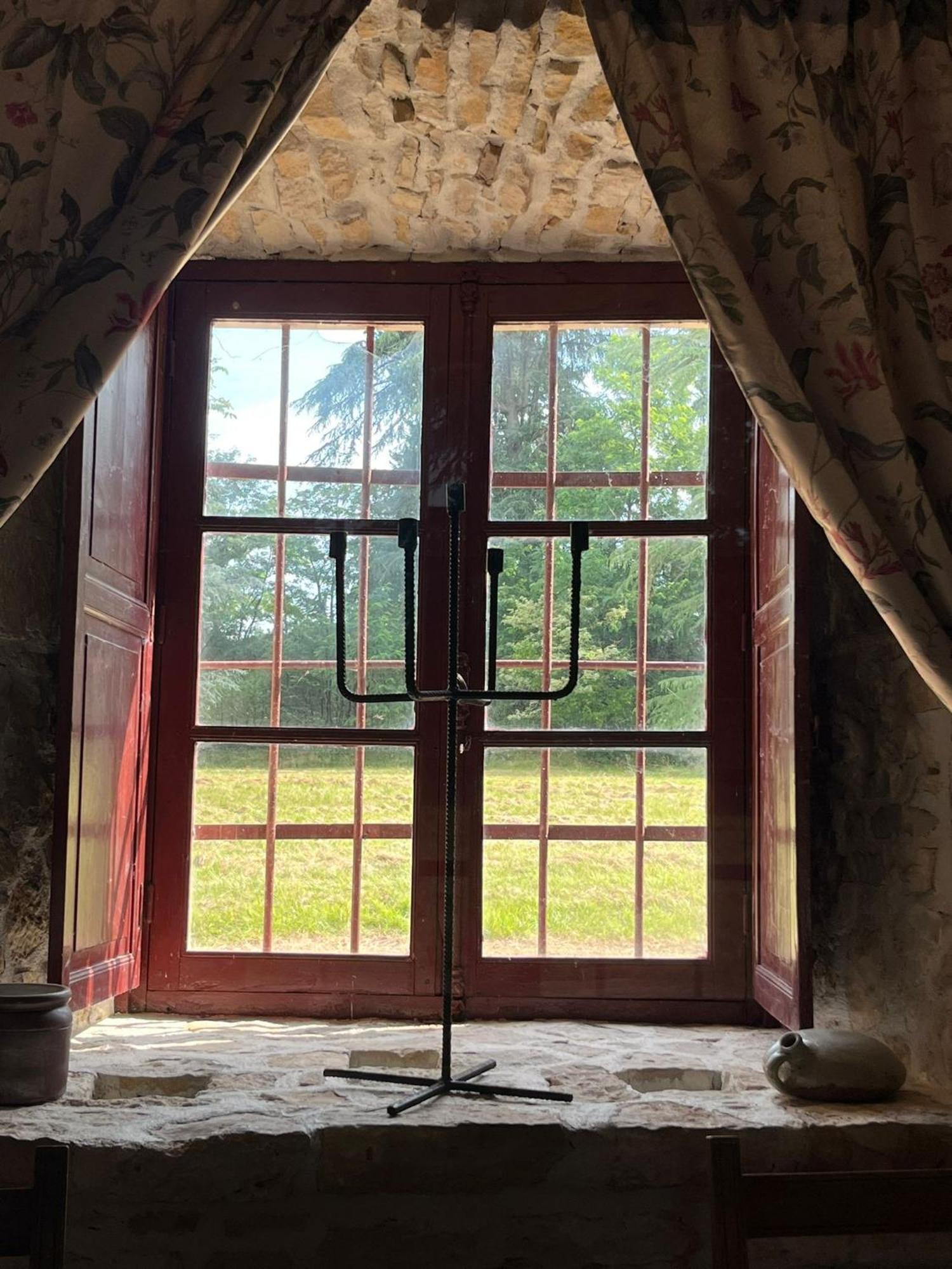 Chambre Dans Tour Du 15Eme Siecle Mauvieres Buitenkant foto